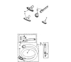 Kenmore 11620600 attachment parts diagram