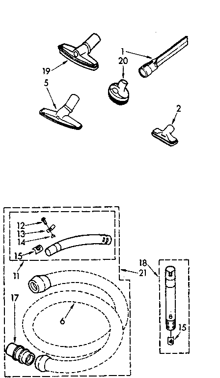 Attachment parts