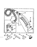 Hose and attachment parts