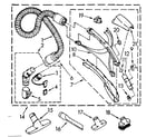 Kenmore 1162645081 hose assembly diagram