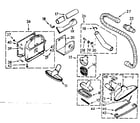 Kenmore 11640524 attachment parts diagram