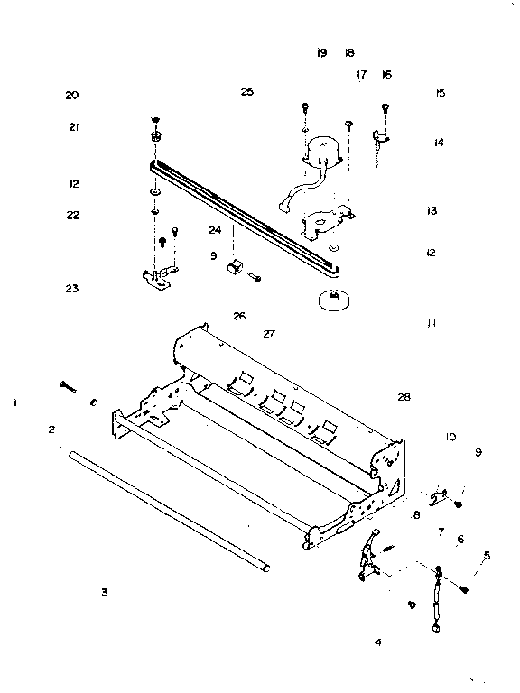 Chassis & carrier drive