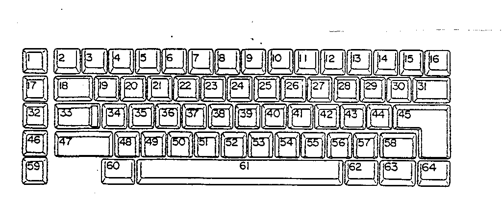 Key button (spanish south american)