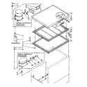 Kenmore 1988171616 door and unit parts diagram