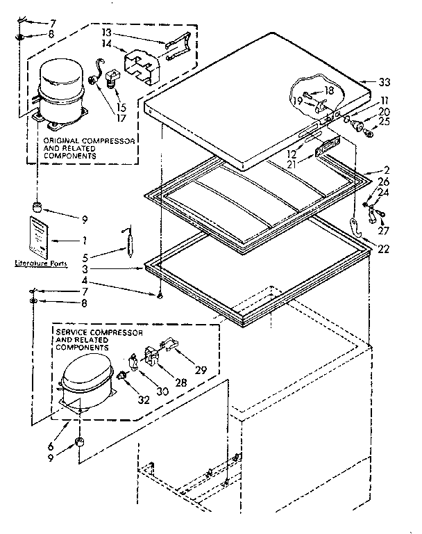 Door and unit parts