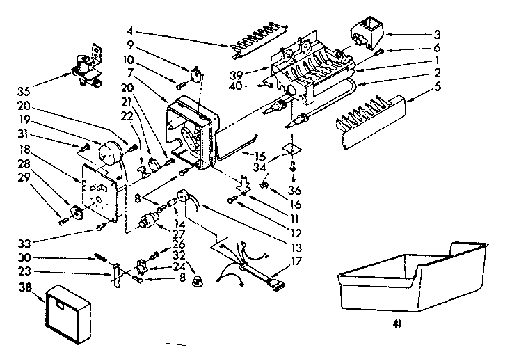 Ice maker parts