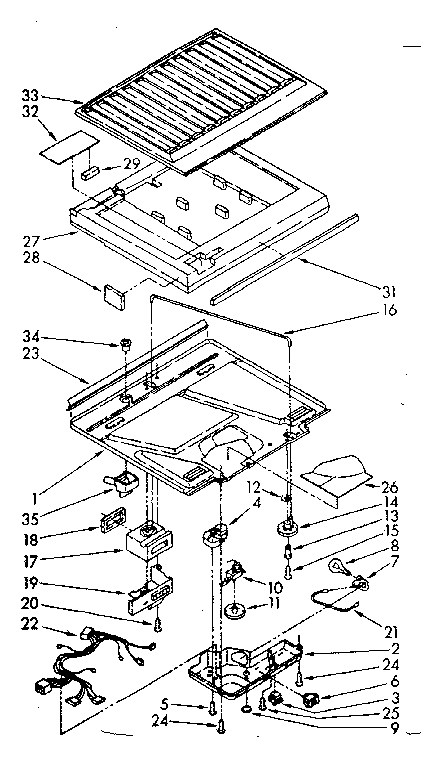 COMPARTMENT SEPARATOR PARTS