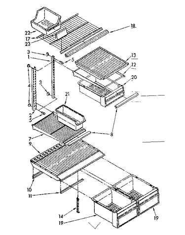 Shelf parts