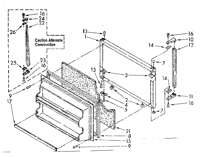 FREEZER DOOR PARTS