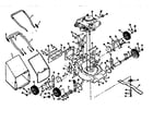 Craftsman 131973910 mower deck diagram