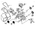 Craftsman 131973912 mower deck diagram