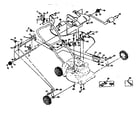 Craftsman 131973912 handle assembly diagram