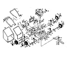 Craftsman 131973950 mower deck diagram