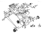 Craftsman 131973950 handle assembly diagram