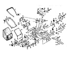 Craftsman 131973954 mower deck diagram