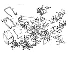 Craftsman 131973960 mower deck diagram