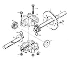Craftsman 502256123 differential diagram