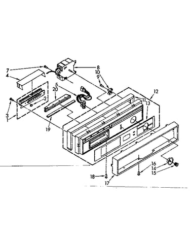Control panel parts