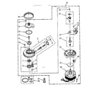 Kenmore 6651591681 pump and motor parts diagram
