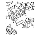 Kenmore 11077401120 cabinet assembly diagram
