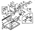 Kenmore 11077401620 top and console assembly diagram