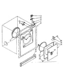 Front panel and door parts