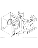 Front panel and door parts