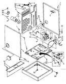 Cabinet and motor parts