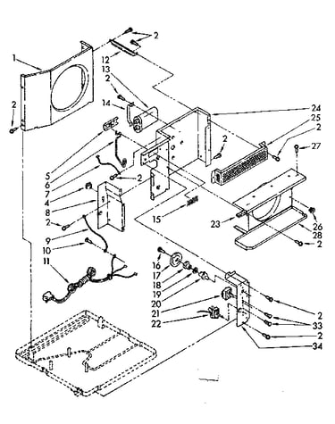 Air flow control parts