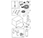 Kenmore 1068750880 optional parts diagram