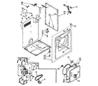Kenmore 11088416130 cabinet parts diagram