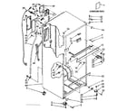 Kenmore 1068364700 cabinet parts diagram