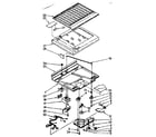 Kenmore 1068364710 compartment separator parts diagram