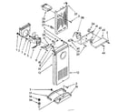 Kenmore 1068562380 air flow parts diagram