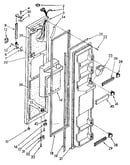 Freezer door parts