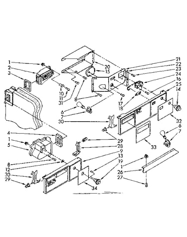 Air flow and control parts