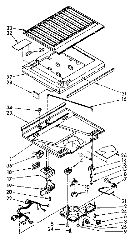 COMPARTMENT SEPARATOR AND CONTROL PARTS