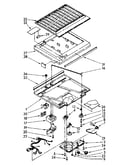 Compartment separator and control parts
