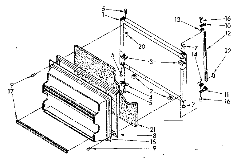 FREEZER DOOR PARTS