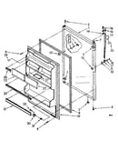 Refrigerator door parts