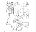 Kenmore 1068664350 cabinet parts diagram