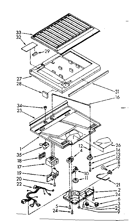 COMPARTMENT SEPARATOR PARTS