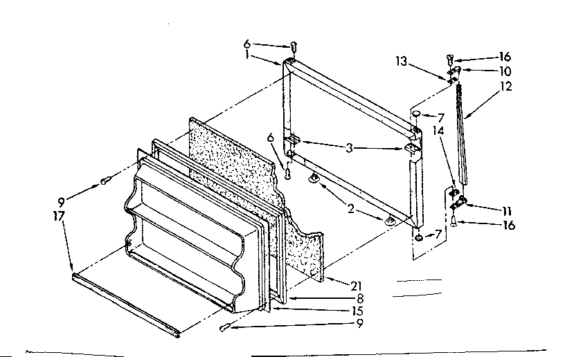 FREEZER DOOR PARTS