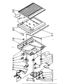 Compartment separator and control parts