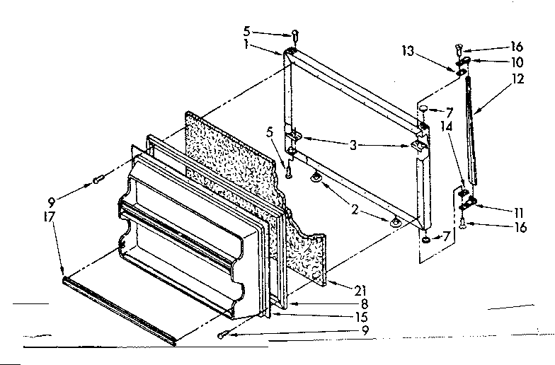 FREEZER DOOR PARTS