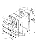 Refrigerator door parts
