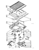 Compartment separator parts
