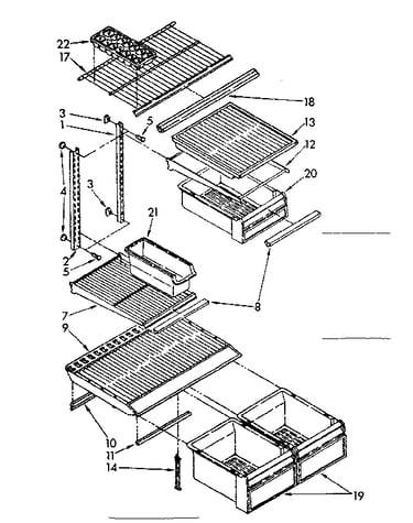 Shelf parts