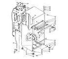 Kenmore 1068768143 cabinet parts diagram
