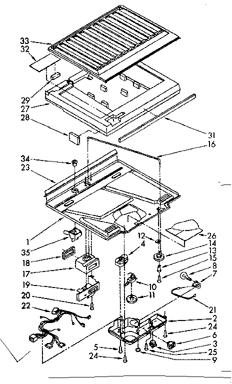 COMPARTMENT SEPARATOR AND CONTROL PARTS